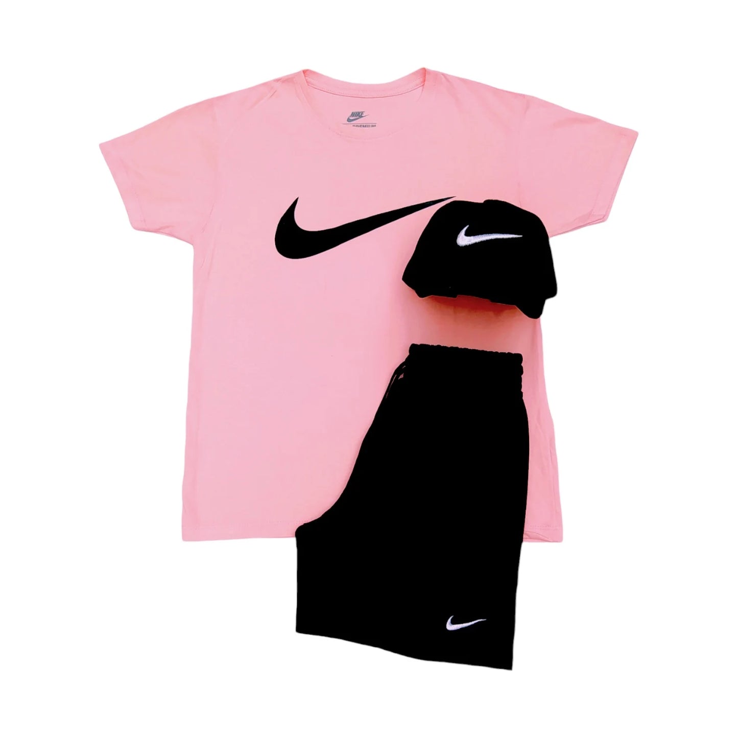 Set Camiseta, Pantaloneta y Gorra para Hombre - Nike (NEW)