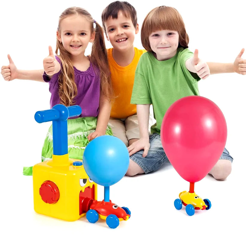 Kit de Juguetes Impulsados por Globos - ¡Diversión y Ciencia en Movimiento!