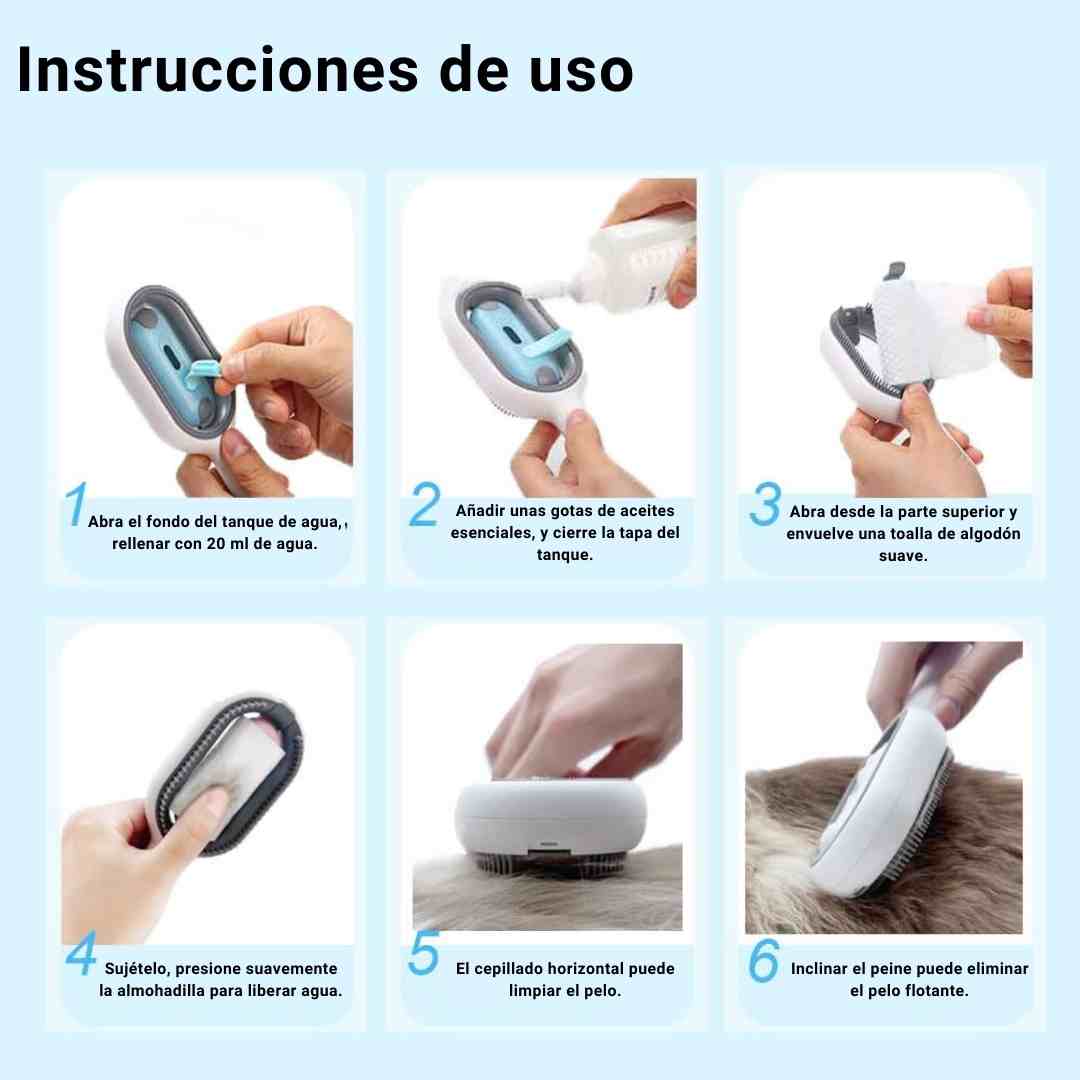Sticky Brush - Cepillo removedor de pelos para mascotas