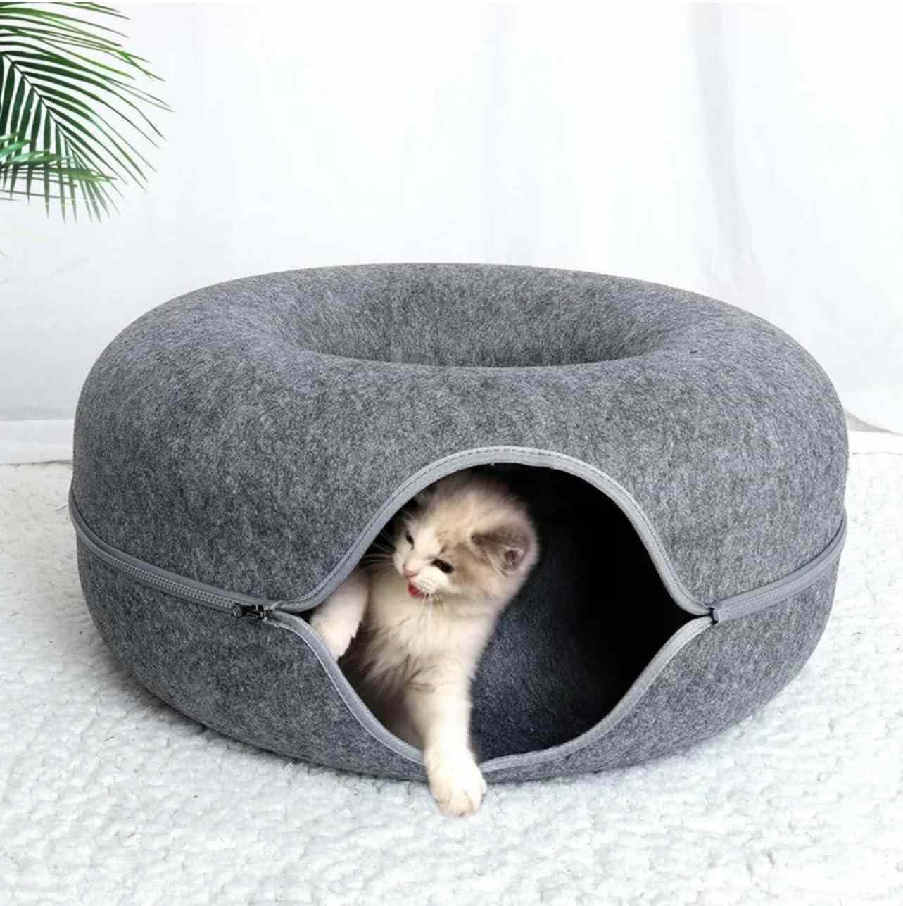 CatCave Delux - Cama túnel para gatos