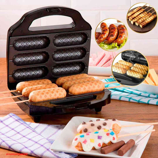 Máquina para CornDogs - Snacks Rápidos y Deliciosos - 40% de descuento + Recetario
