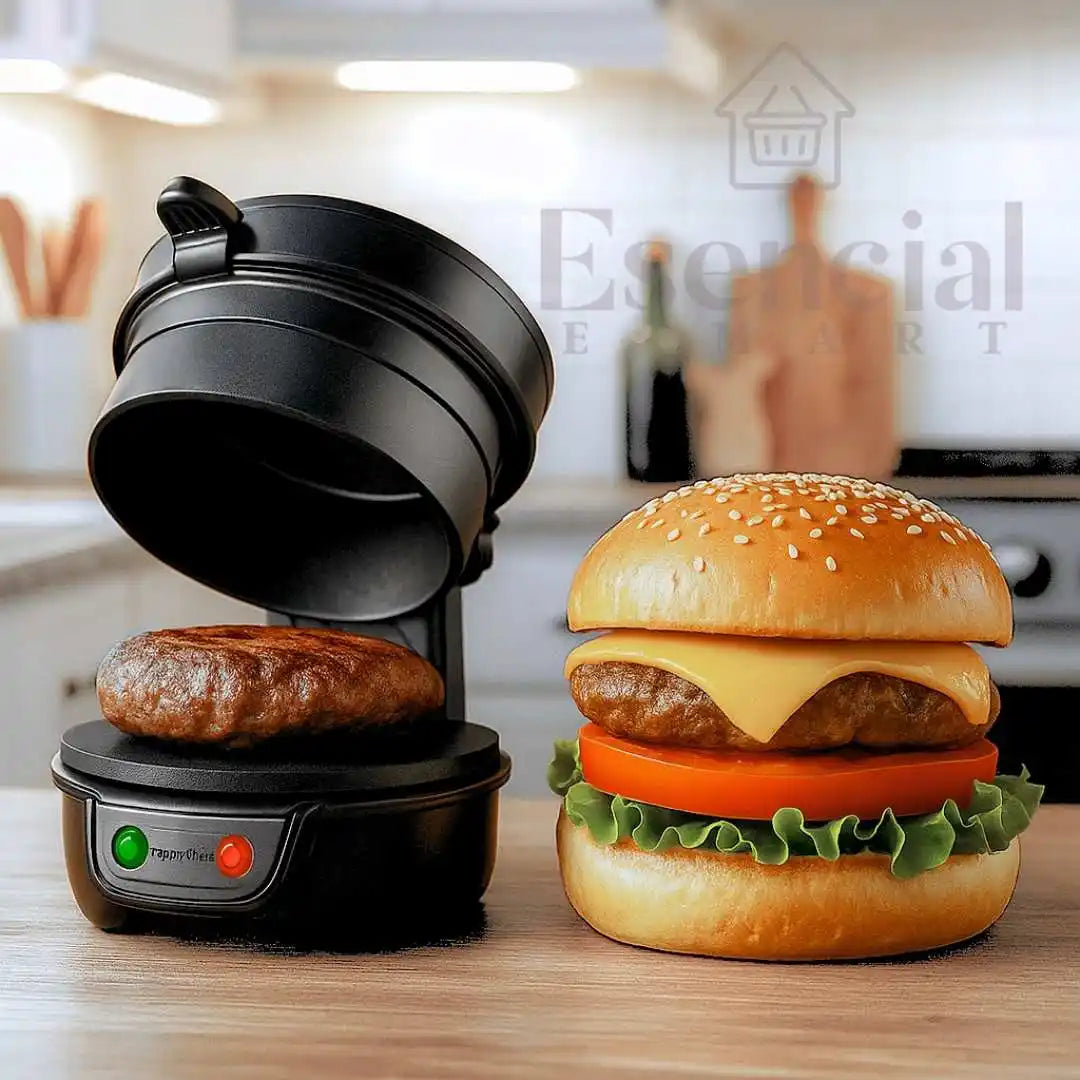 Burger Maker Sokany - Hamburguesas y Desayunos en Minutos - 40% de descuento + Recetario digital GRATIS