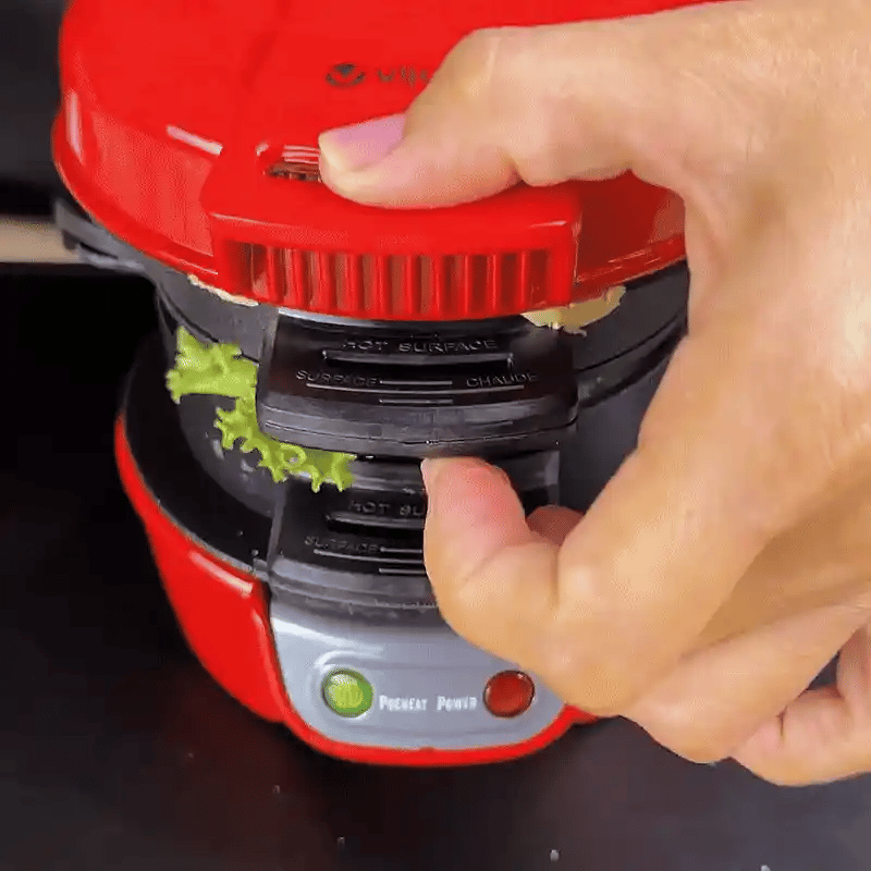 Burger Maker Sokany - Hamburguesas y Desayunos en Minutos - 40% de descuento + Recetario digital GRATIS